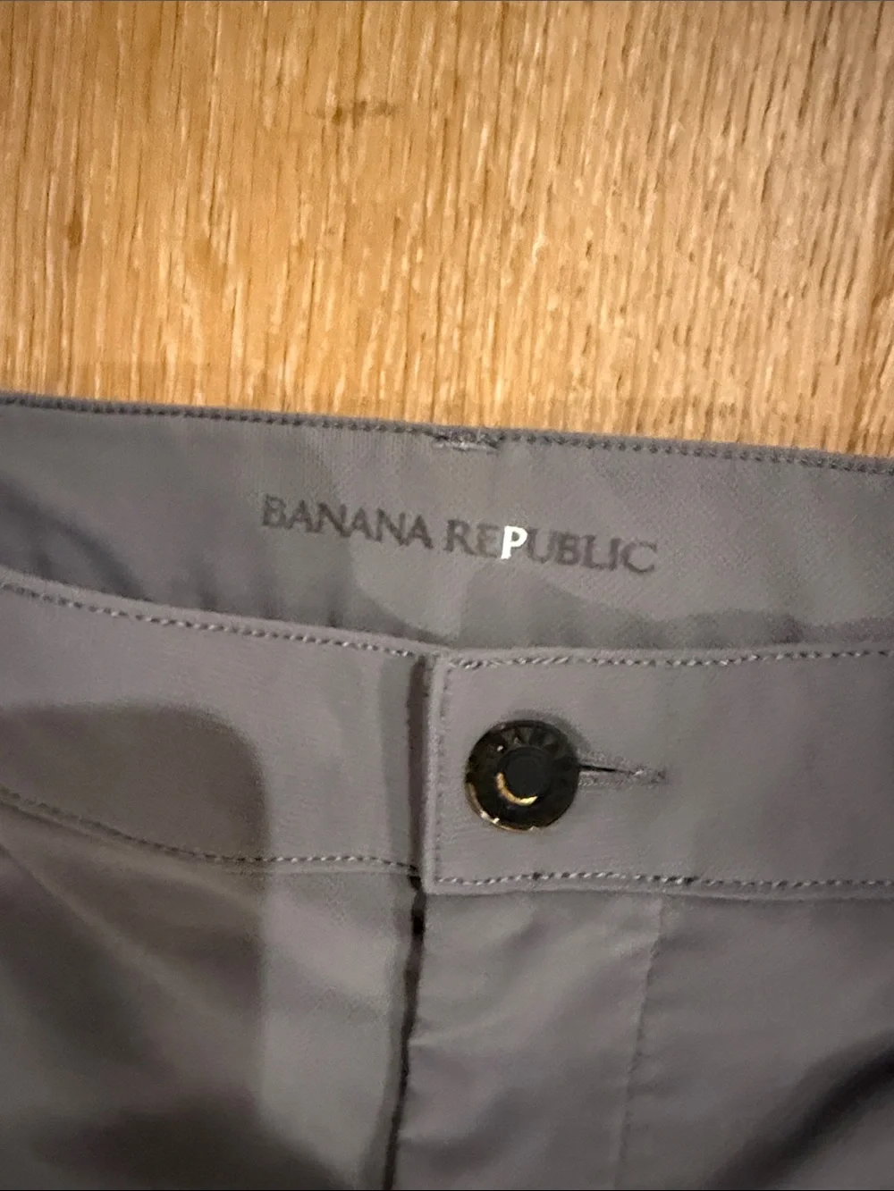 Banana Republic Men’s Slate Gray Chino Pants